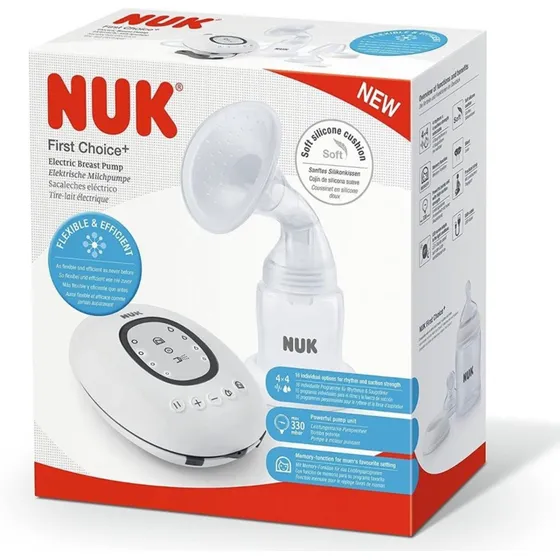 Sacaleche Eléctrico Nuk Luna First Choice + Extractor