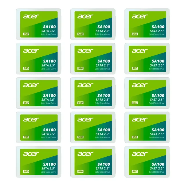 Kit 15 Disco Duro Sólido Interno Ssd Acer Sa100 240gb