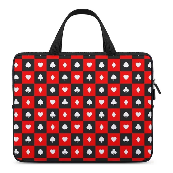 Bolsa Delgada Para Computadora Portatil Cuadrado Jugar Carta