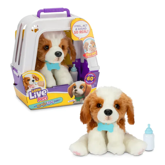 Juguete interactivo Puppy Little Live Pets Patches The Beag
