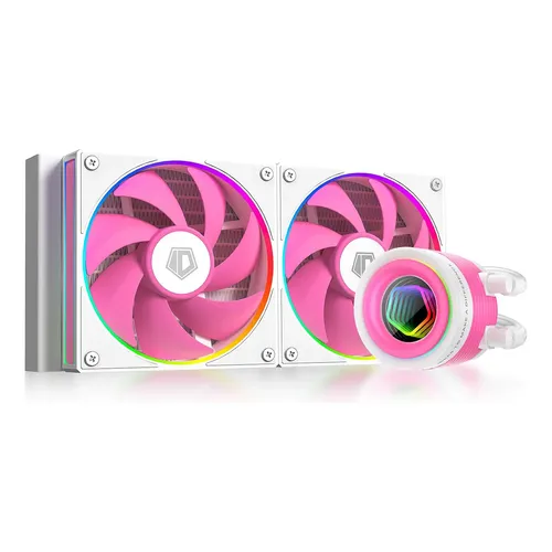 Cpu Watercooling 360mm Id-cooling Fx360 Inf Pink Argb 350w Rosa