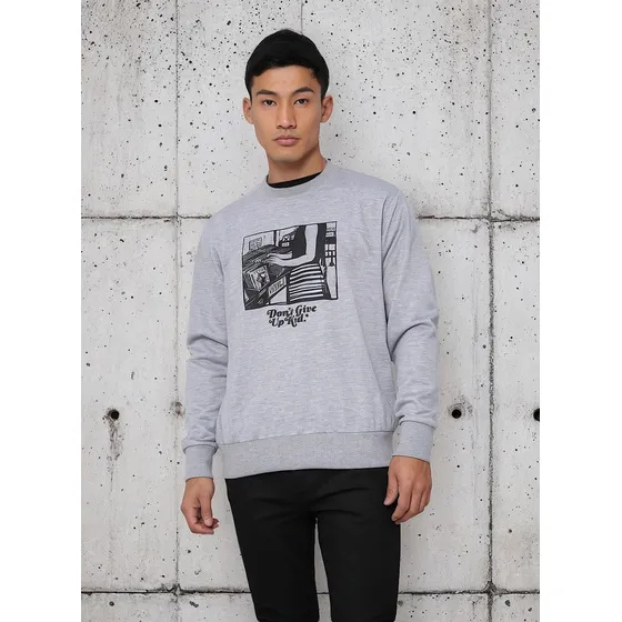 Buzo Hombre Ostu  Gris Poliéster 60060219-1258