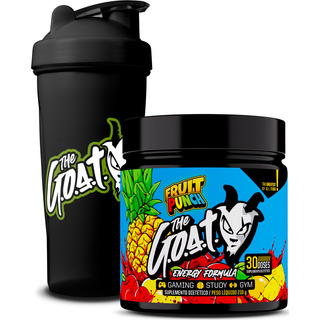 Kit The Goat Energy 210g - Foco, Energia, Memória + Shaker Sabor Suco De Frutas Kit The Goat Energy 210g - Foco, Energia, Memória + Shaker Sabor Suco De Frutas