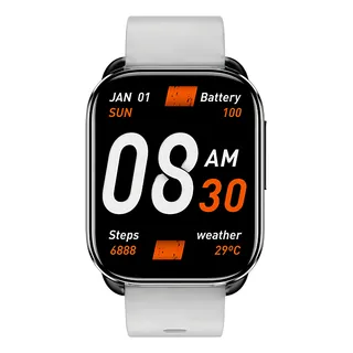 RelĂłgio Smartwatch Qcy Watch Gs S6 Bluetooth Ipx8 Cor Cinza RelĂłgio Smartwatch Qcy Watch Gs S6 Bluetooth Ipx8 Cor Cinza