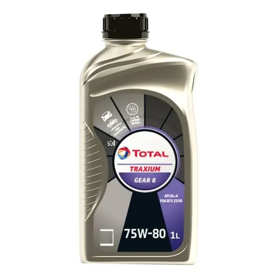 Aceite De Transmisión Total 75w80 1l Traxium Gear 8