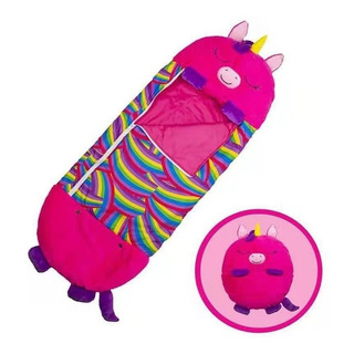 Saco Dormir Con Capucha Para Niños Unicornio Morado 160 * 60 Saco Dormir Con Capucha Para Niños Unicornio Morado 160 * 60