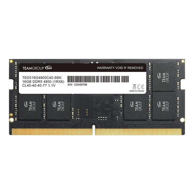 Memoria Ram Teamgroup Elite Sodimm Ddr5 16gb 4800mhz