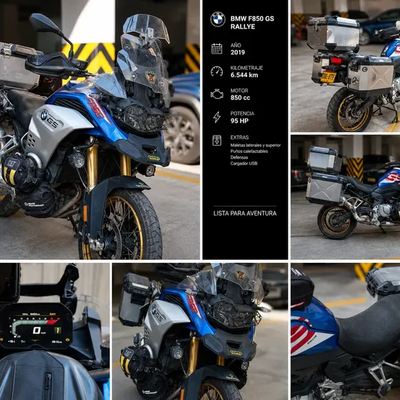 Bmw F850 Gs Adventure Rally 2019 | 24.487 Km | Full Accesori