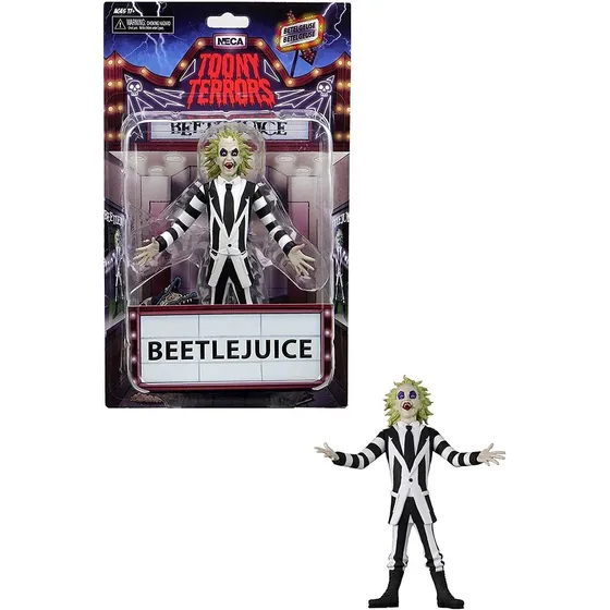 Tony Terrors  Serie 4  Beetlejuice  Â6 Figura De Acciã...