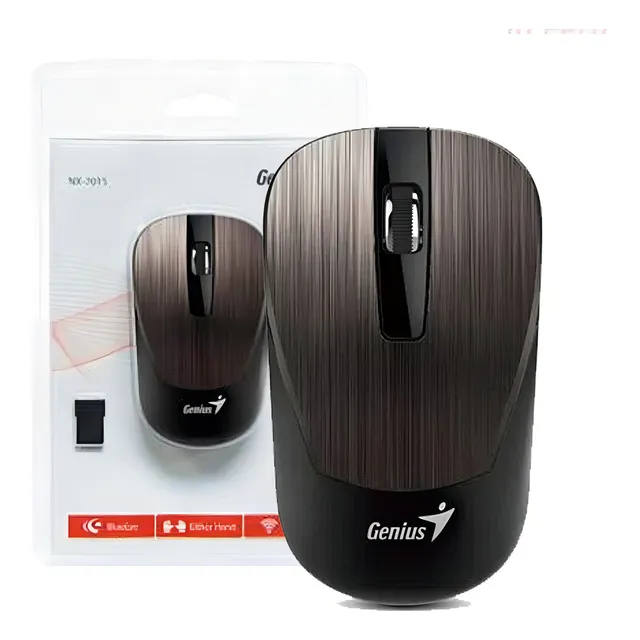 Mouse Inalambrico Usb Genius Nx 7015 2.4ghz Color Chocolate