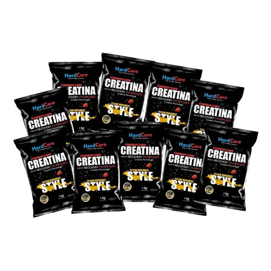 10 Kg  Creatina 10 Pack De 1 Kg X Mayor Envío 