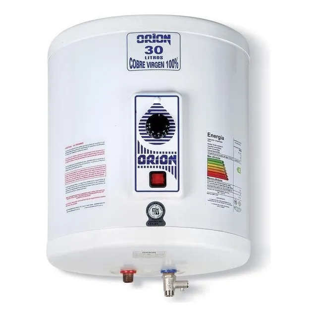 Termofon Calefon Termotanque 30 Lts Cobre Orion Sensacion Color Blanco
