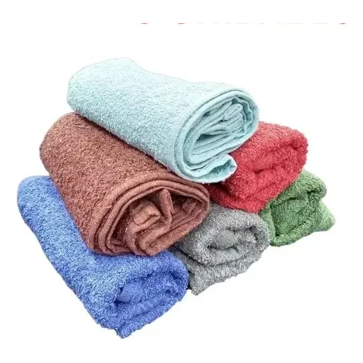 Toalla Para Gimnasio / Baño De Algodon 65x40cm (4 Unidades)