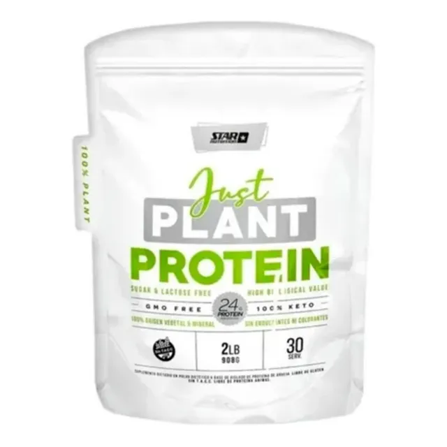 Just Plant Protein 2lbs Star Nutrition Proteina Vegana 