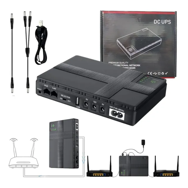 Mini Ups Para Router Y Modem 20.000mah