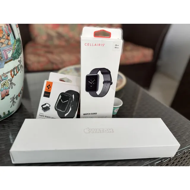 Apple Watch Serie 6 Gris Espacial 40mm Con Caja Y Accesorios