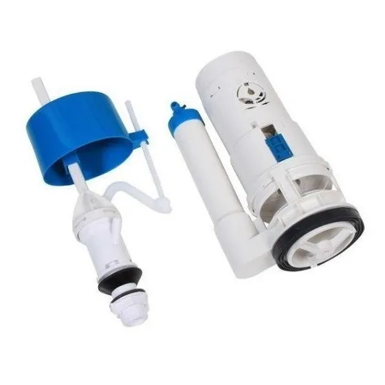 Herraje Poceta Doble Descarga Boton Superior Aqua C: 7025725