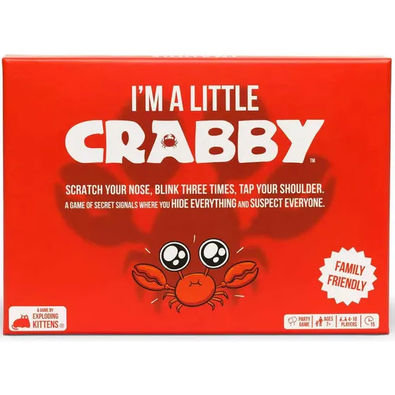 Im A Little Crabby Juego Cartas Exploding Kittens