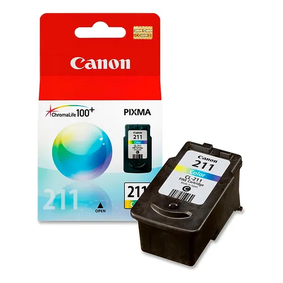 Cartucho Canon Color Cl-211 Ip2702 Mp230 Mx360 2976b017aa
