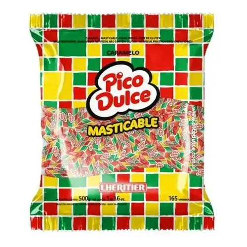 Caramelos masticables Pico Dulce 500gr | Cuotas sin interés