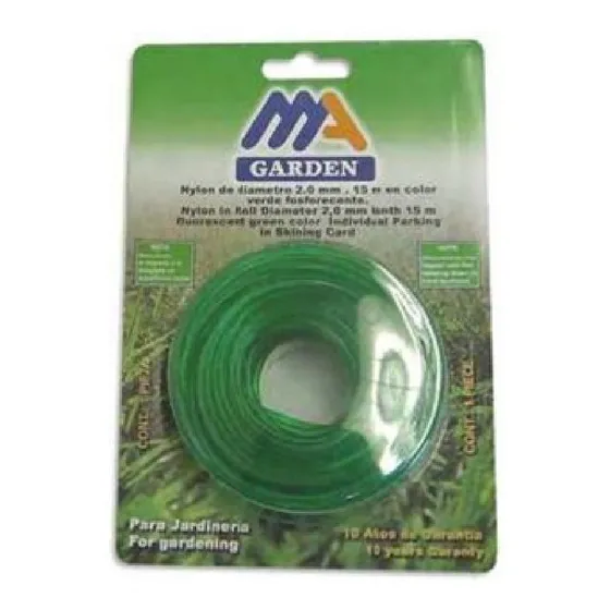 Nylon Para Jardin 15 Mts. Verde - 168328