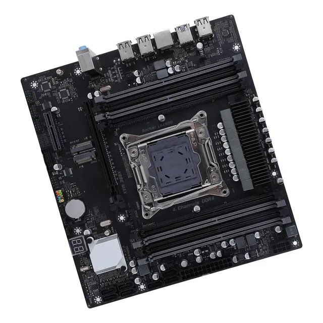 Placa Base Para Videojuegos X99e Ddr4 Lga 2011 Nvme M.2 Usb3