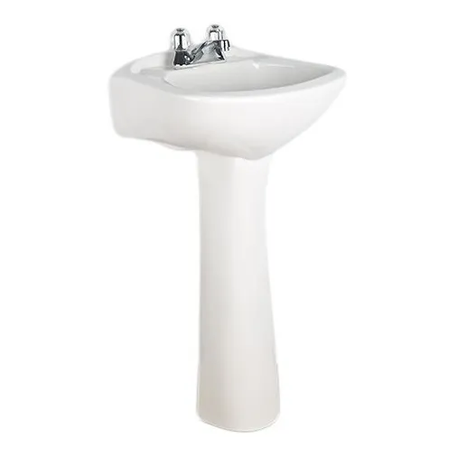 Lavamanos Chelsea Blanco Con Pedestal.  Marca:  Vencerámica 