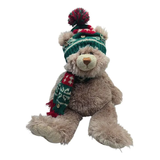 Oso De Peluche 45cm X 15cm Usado En Perfecto Estado Ref12