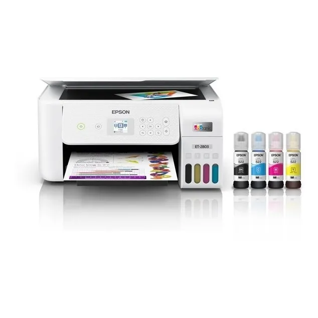Impresora multifunción a color Epson EcoTank ET-2803 con wifi 127V