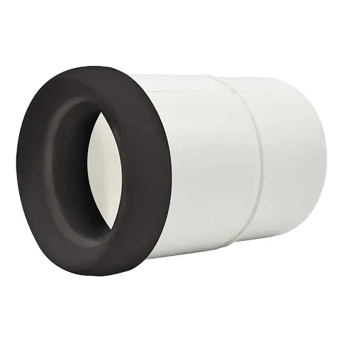 Manguito Wc Conexion Horizontal 110mm Pvc Con Goma Stretto