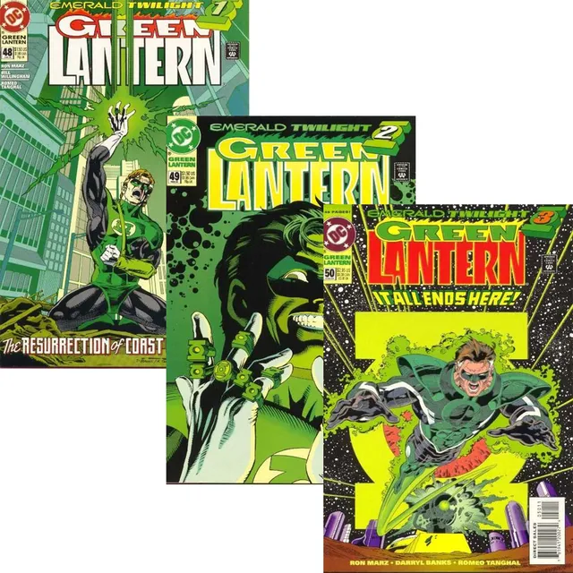 Green Lantern Emerald Twilight Completo En Ingles En Stock