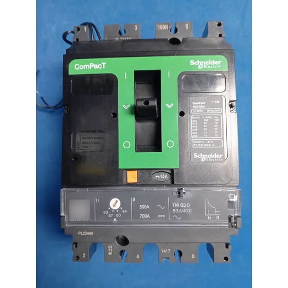 Breaker Schneider, Modelo Nuevo Ajustable 3x44-63