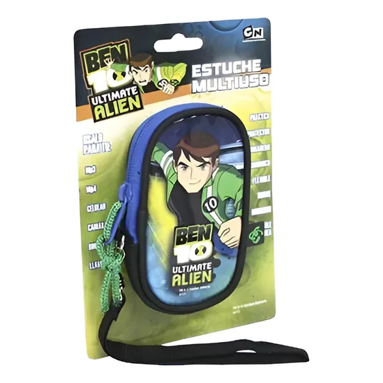 Estuche Multiuso Ben 10 (mp3,mp4,celulares,cámaras,llaves)