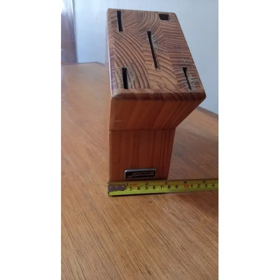 Base De Madera Para Cuchillos De Cocina. Arcos
