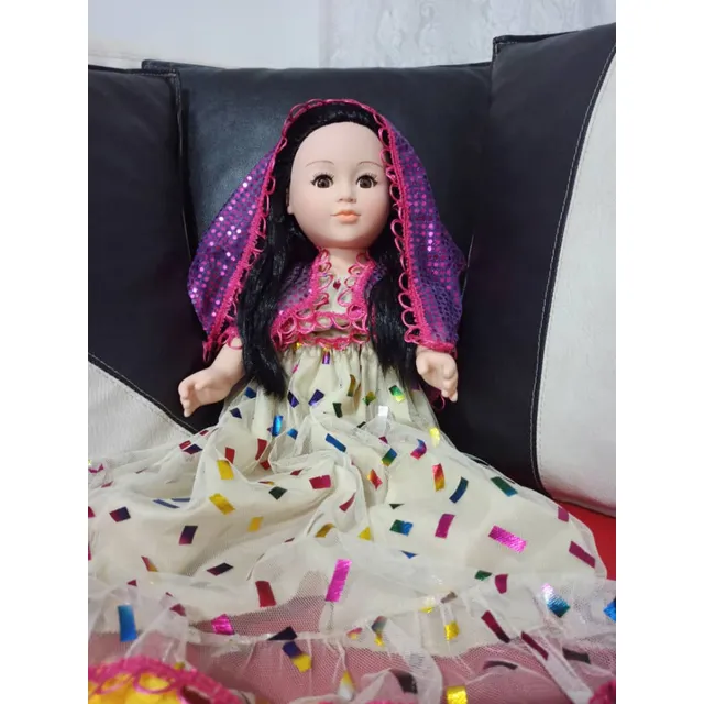 Muñeca Gitana Ideal Para Santería Espiritismo Misas 47cm