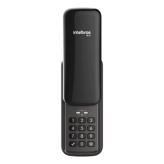 Fechadura Digital Fr 10 De Sobrepor Intelbras Preto