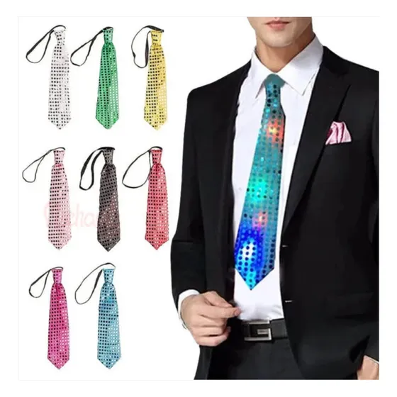 Corbata O Moño Pajarita Led Hora Loca Led Rumba Cotillon