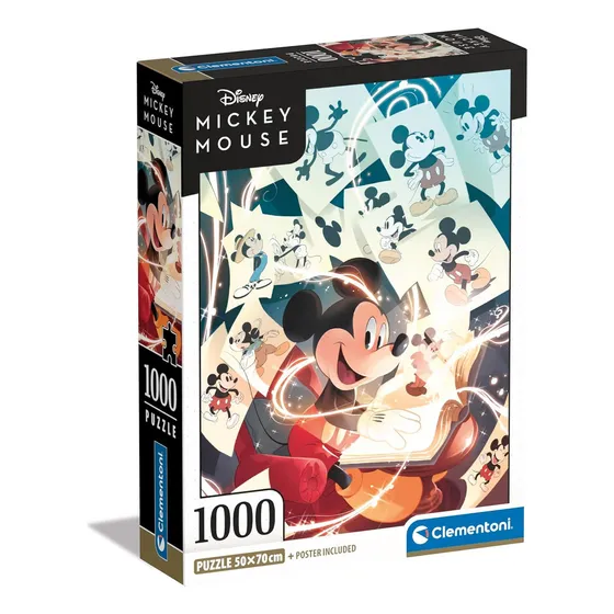 Rompecabezas Puzzles Clementoni 1000 Piezas Mickey Mouse