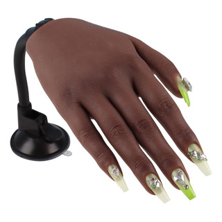 Mano Artificial De Práctica Knowu P/ Uñas, Derecha, Color #6 Mano Artificial De Práctica Knowu P/ Uñas, Derecha, Color #6