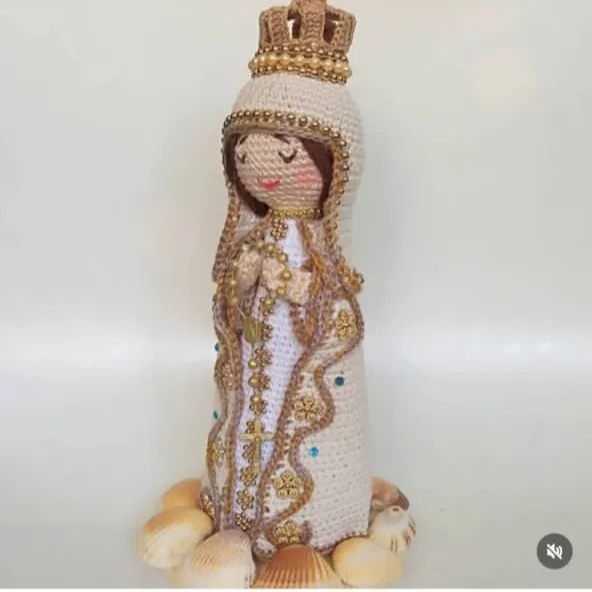 Virgen Del Valle Tejida A Crochet 