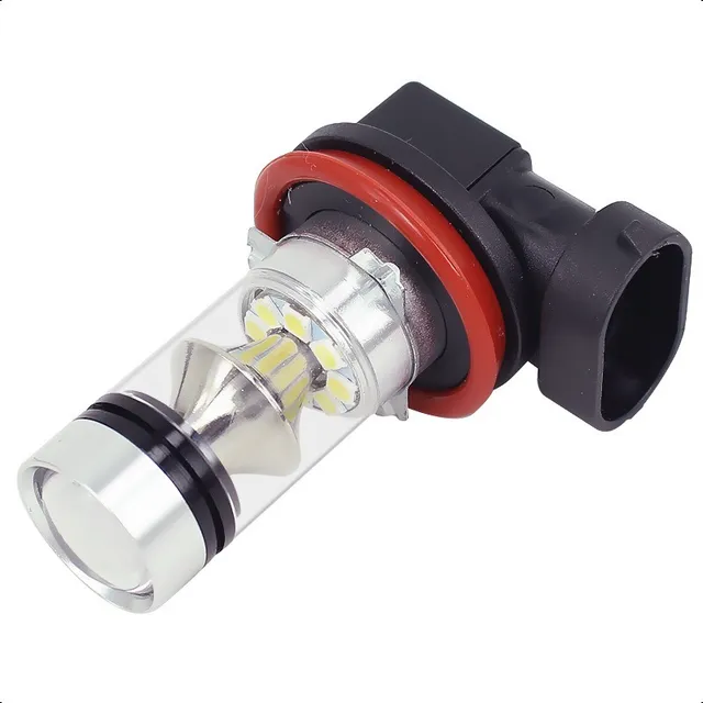 H11 100w Led 20-smd Projetor Nevoeiro Driving Drl Lâmpada