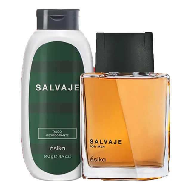 Salvaje Colonia De Hombre 90ml Con Talco Perfumado