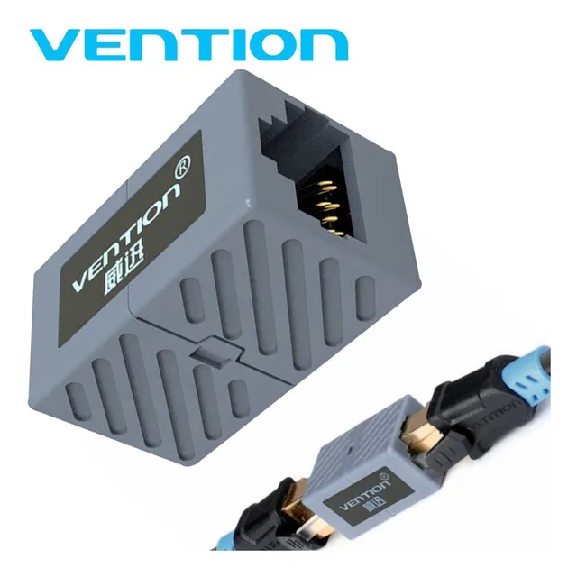 Cople Rj45 Vention Ethernet Red Cat 6 Utp Hembra A Hembra