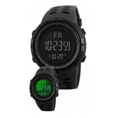 Relógio Ilbm Digital Sport Luminoso Resistência À Água Preto