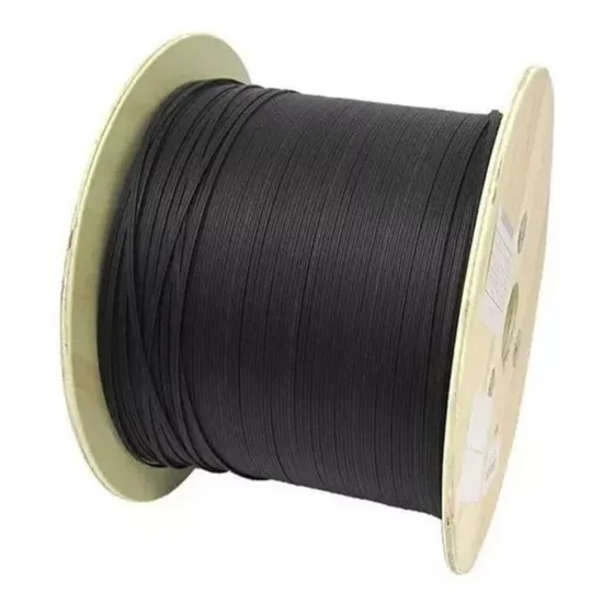 Cable Drop Ftth 6 Hilos Con Mensajero Bobina 1 Km
