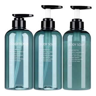 Nuevo Set Botella Champú Ducha 3 En 1 300 Ml/500 Ml Nuevo Set Botella Champú Ducha 3 En 1 300 Ml/500 Ml