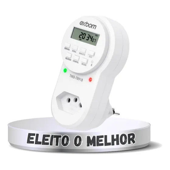 Timer Digital Temporizador Bomba Piscina Geladeira/freezer