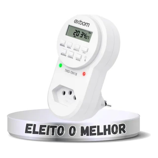 Timer Digital Temporizador Bomba Piscina Geladeira/freezer