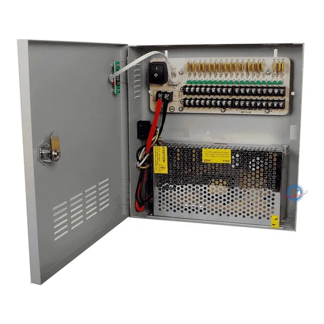 Fuente De Poder 18 Camaras  10a 12v Cctv Saxxon Psu1210d18