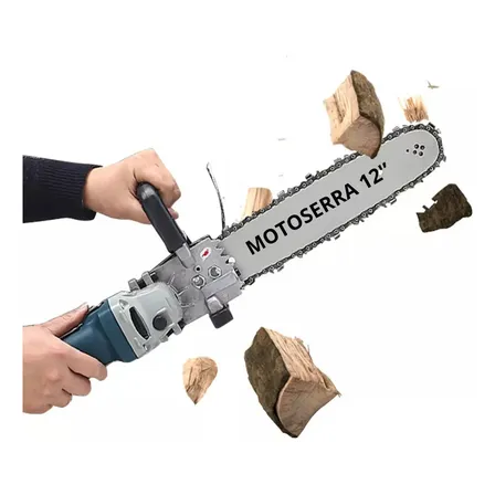 Adaptador Motosserra Golfield para Esmerilhadeira com Corrente 82cm